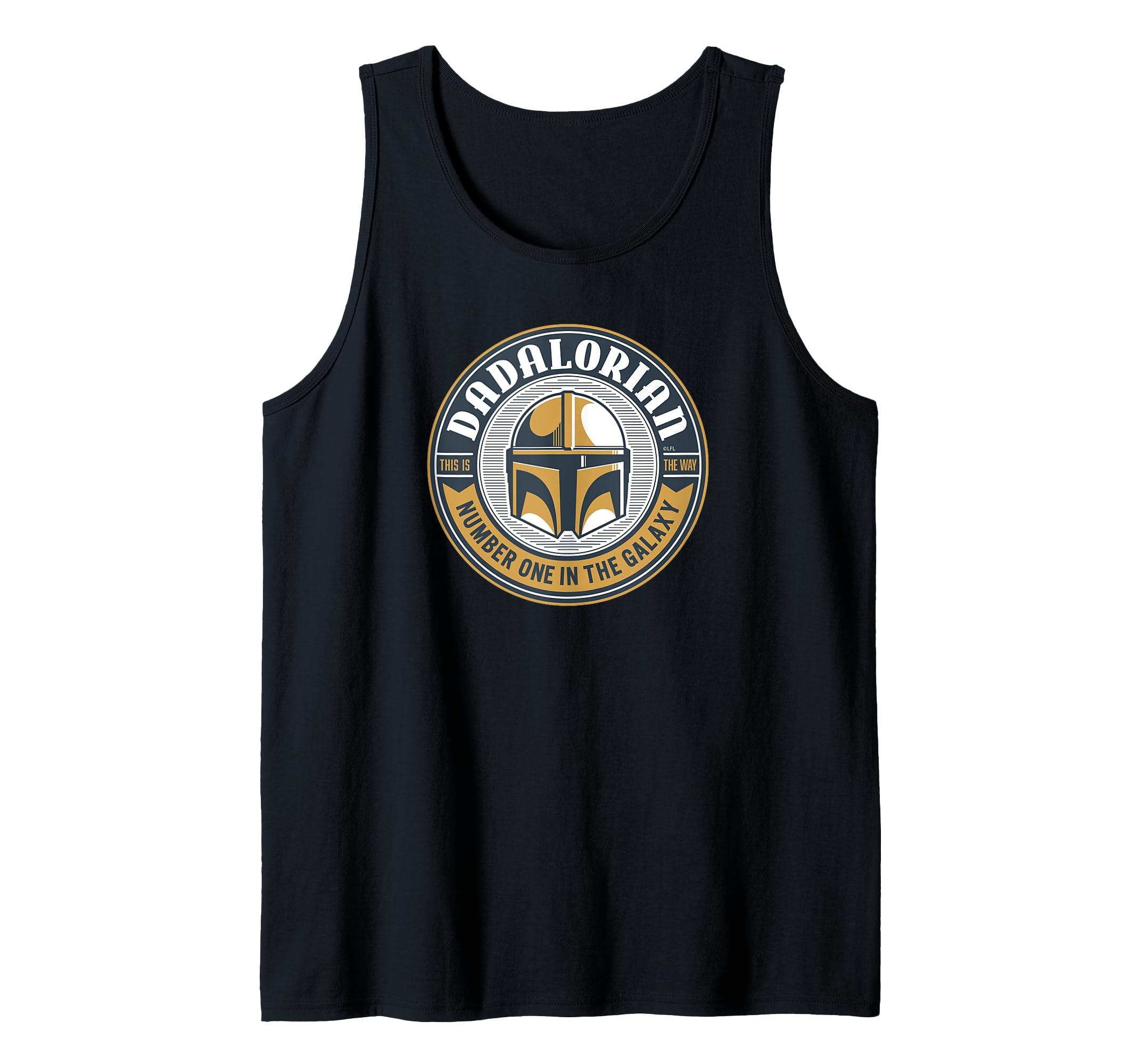 Star Wars The Mandalorian Dadalorian Tank Top