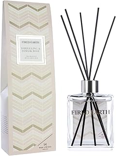 WAX LYRICAL Wax Lyrcal Fired Earth Darjeeling & Damask Rose, 180ml, Large Reed Diffuser