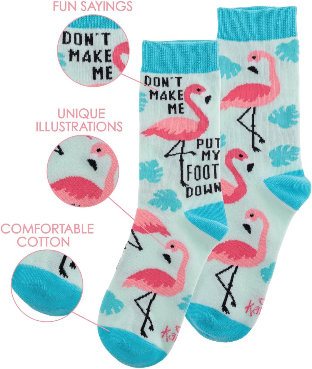 Karma Gifts, Crew Socks Mushroom - Image 4