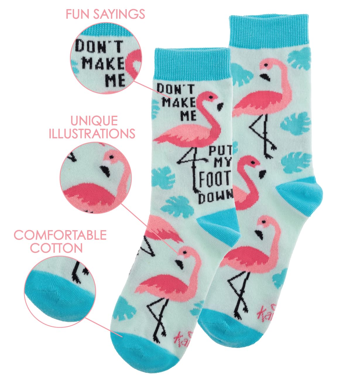 Karma Womens Crew Sock, Lemon Tree, 1 Pair Pack Of 1 US