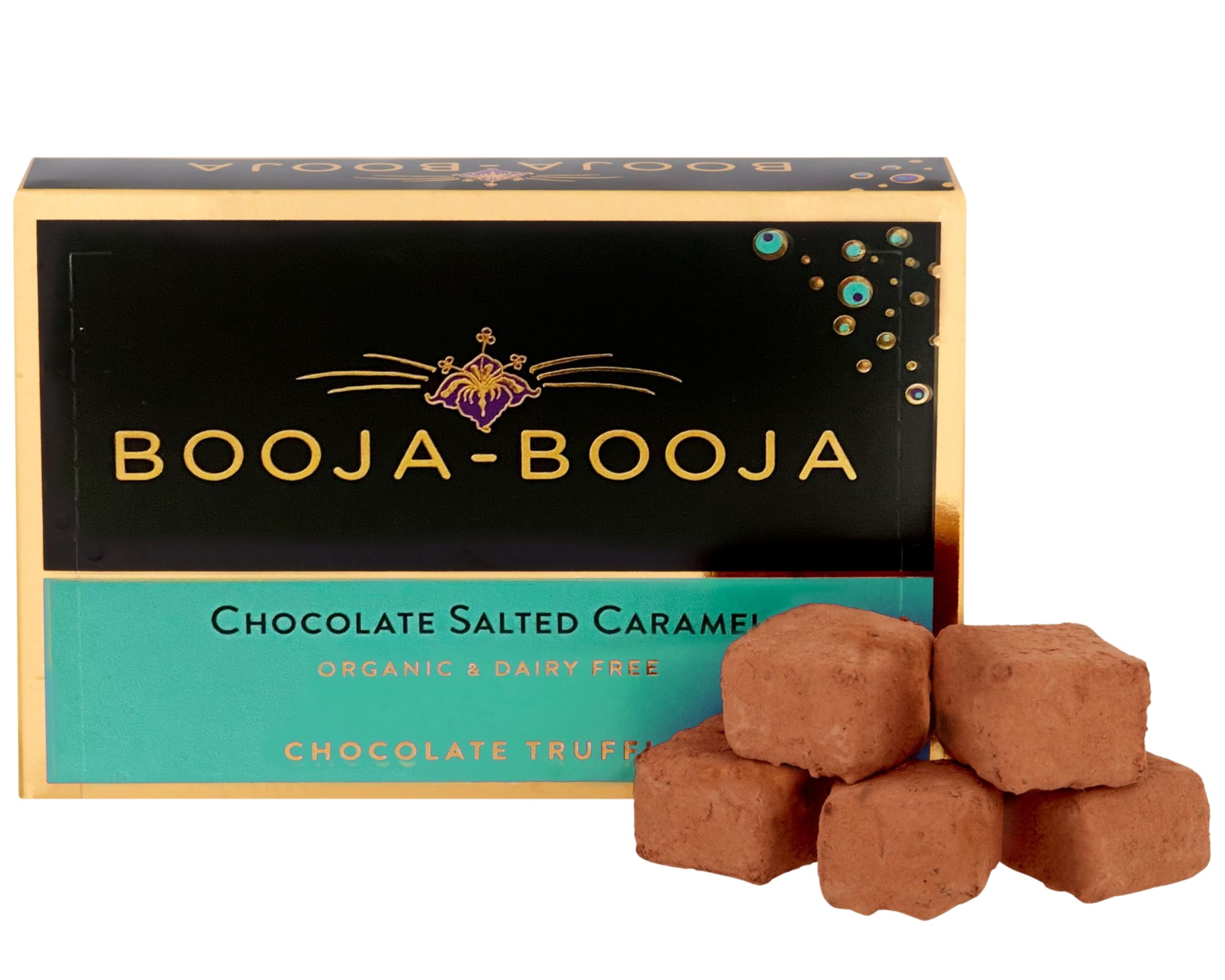 Booja - Booja, Chocolate Salted Caramel Vegan Chocolate Truffles 92g