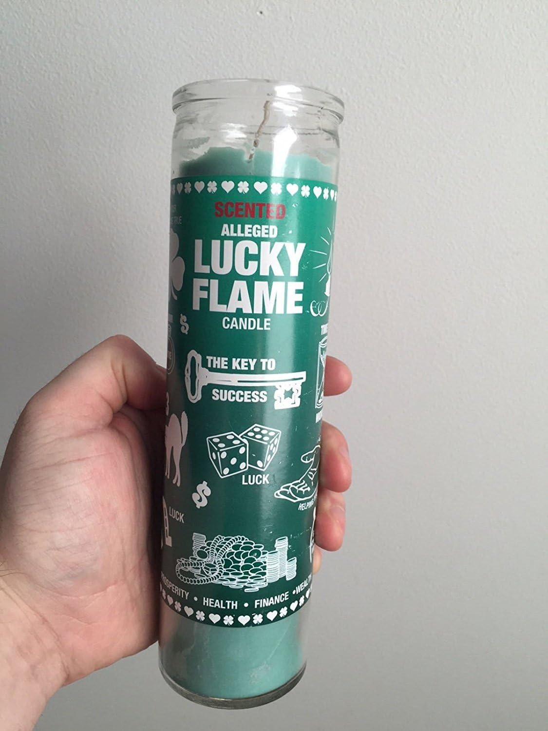 Luz De Gracia Lucky Flame Candle Home & Kitchen