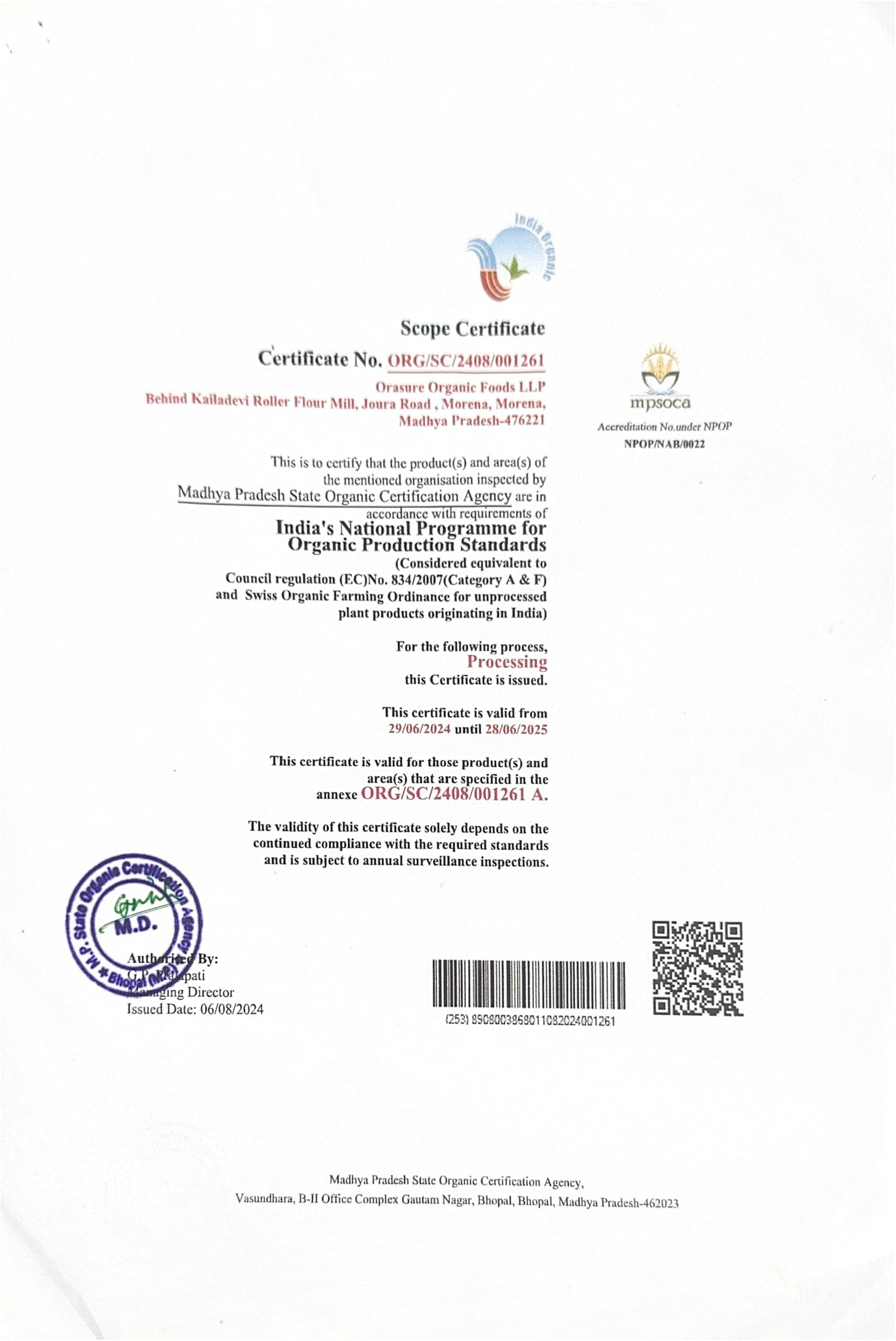 Orasure Organic Jowar Flour - 500 g (Pack Of 1) | Natural Jowar Chakki Atta | Rich with High Fibre and Nutrients | Low Carbs and Easy to Digest - Image 6 thumbnail