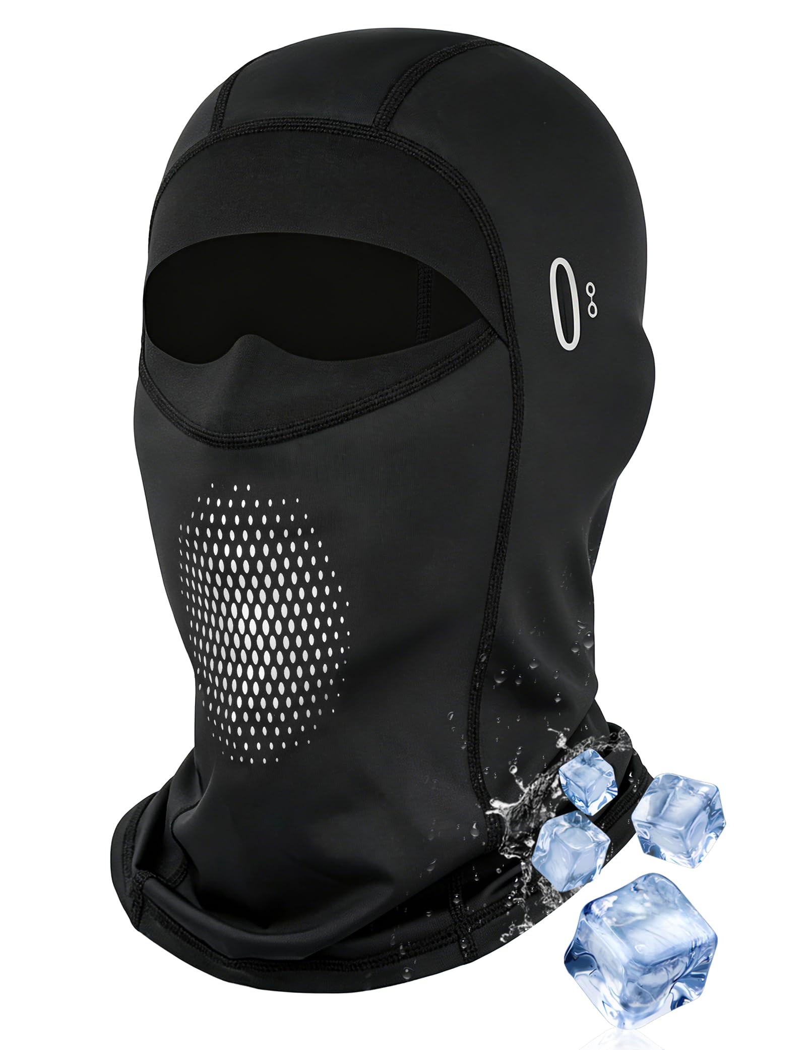 MELLIEX Pasamontañas para Hombre y Mujer, Multifuncional Balaclava Verano Seda de Hielo Máscara de Ciclismo para Ciclismo, Moto