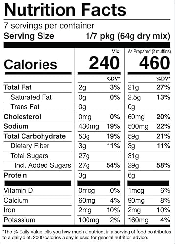 Miniatura 3 de Jessica's Natural Foods - Mezcla de muffins sin gluten hecha con Teff de grano antiguo y harina de avena saludable, sin OMG y sin gluten. 3 por