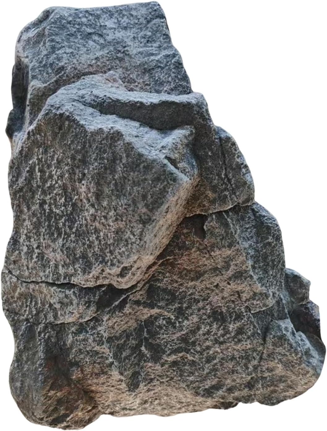 Artificial Landscape Rock Decorative Stone Multifunctional Accessories Ornament Garden Decoration for Patio Courtyard Lawn, 27x11x16cm