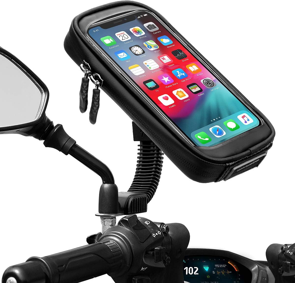 Support Telephone Velo,Flexible Support pour Téléphone Portable