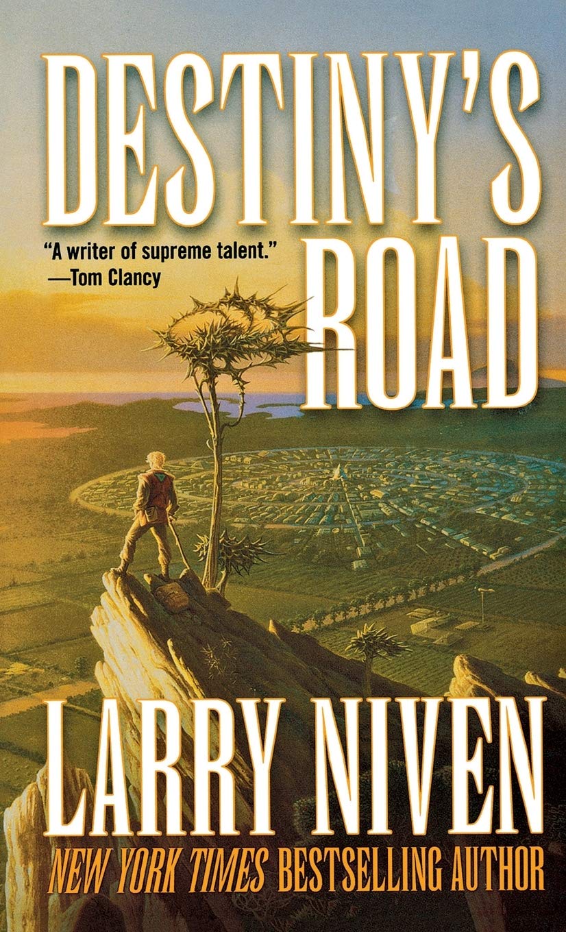 Book covers of Destiny's Road series by Larry Niven