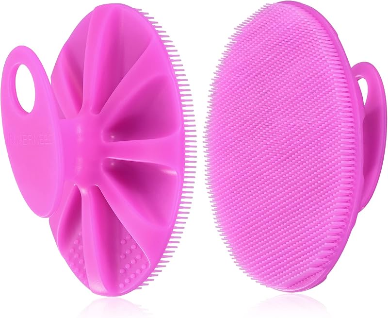 Escova de Silicone para Banho e Corpo INNERNEED Roxa
