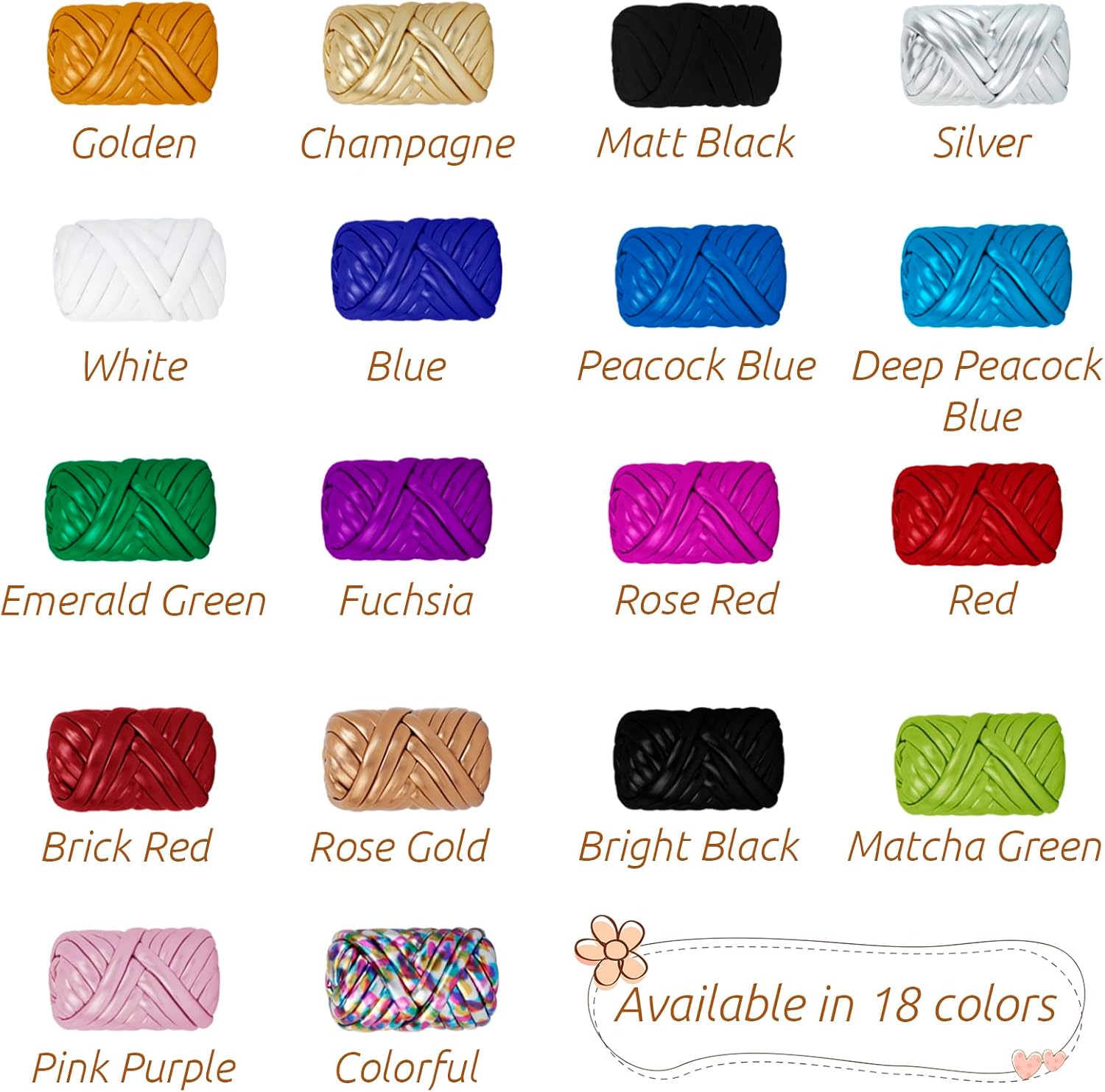 Emerald Green Chunky Yarn for Hand Knitting, 1.1lb Metallic Jumbo Tubular Knit Tube Yarn for Arm Knitting Bag, Basket, Pillow, Pet Bed, DIY Crafts