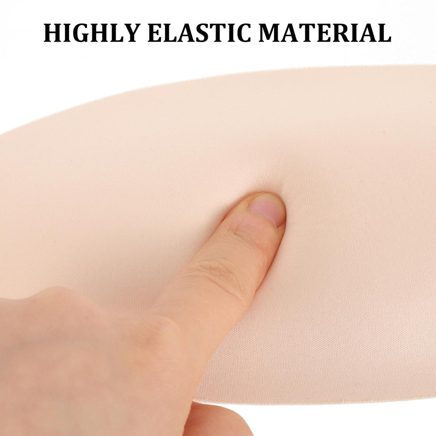 1pair Breathable Soft Calf Support Pads for Crooked Legs -allergic Leg for Women Self-adhesive Inserts