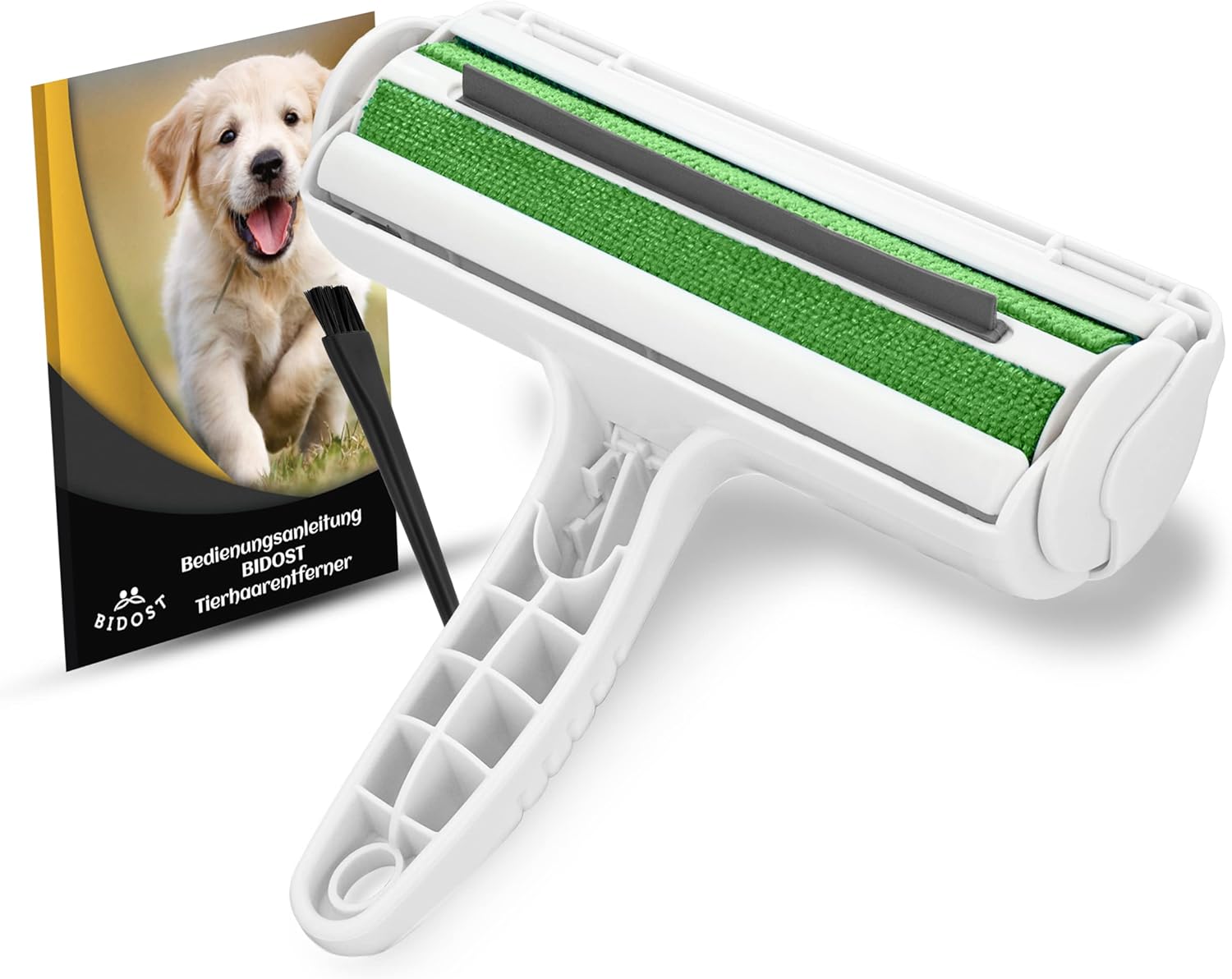 BIDOST Tierhaarentferner - Wiederverwendbare Fusselrolle Für Katzen & Hundehaare