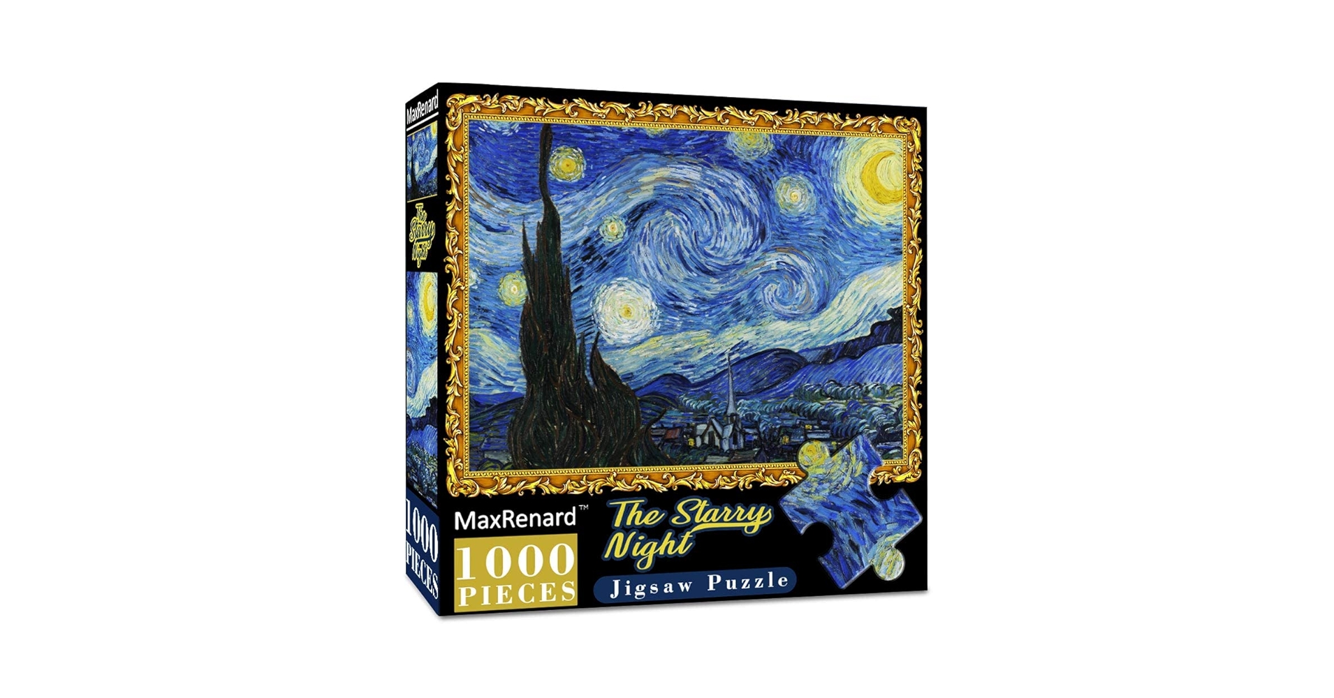 MEDICOM TOY - Vincent van Gogh The Starry Night　1000％ Amazon.com: MaxRenard Game 1000 Pieces Jigsaw Puzzle For