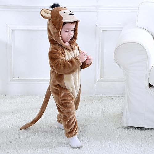Miniatura 8 de TONWHAR Mameluco de animal para bebé y niña, mameluco para disfraz de Halloween, ropa de fiesta