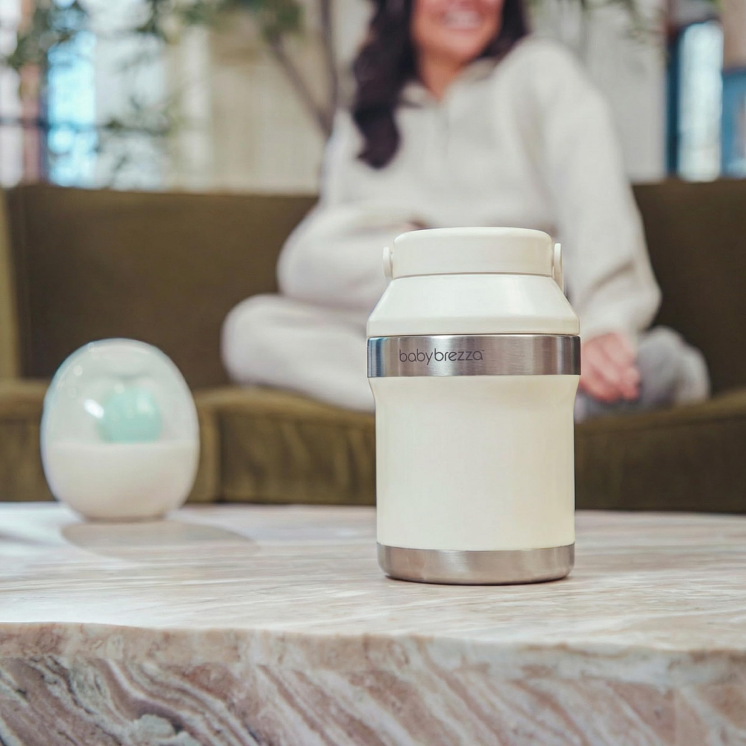 Baby Brezza | Milk Cooler, Enfriador Portátil para Leche Materna, Botella Térmica Aislada para Viaje, a prueba de fugas, Capacidad de 300ml, Enfiamiento Hasta 10h