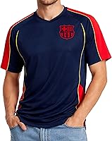 Vista 16 de Icon Sports Officially Licensed FC Barcelona Game Day Shirt - Unisex Adult