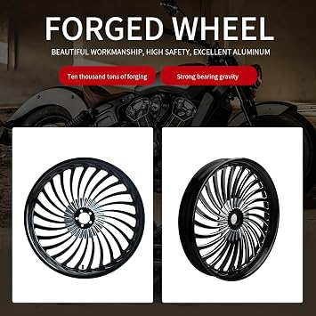 Motorcycle Modified Rim 18x5.5 Inch Forged Aluminum Wheel Lightweight, Durable, High-Performance Upgrade for Custom Bikes