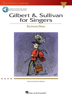 Gilbert & Sullivan for Singers - The Vocal Library Bass (Book/Online Audio)
