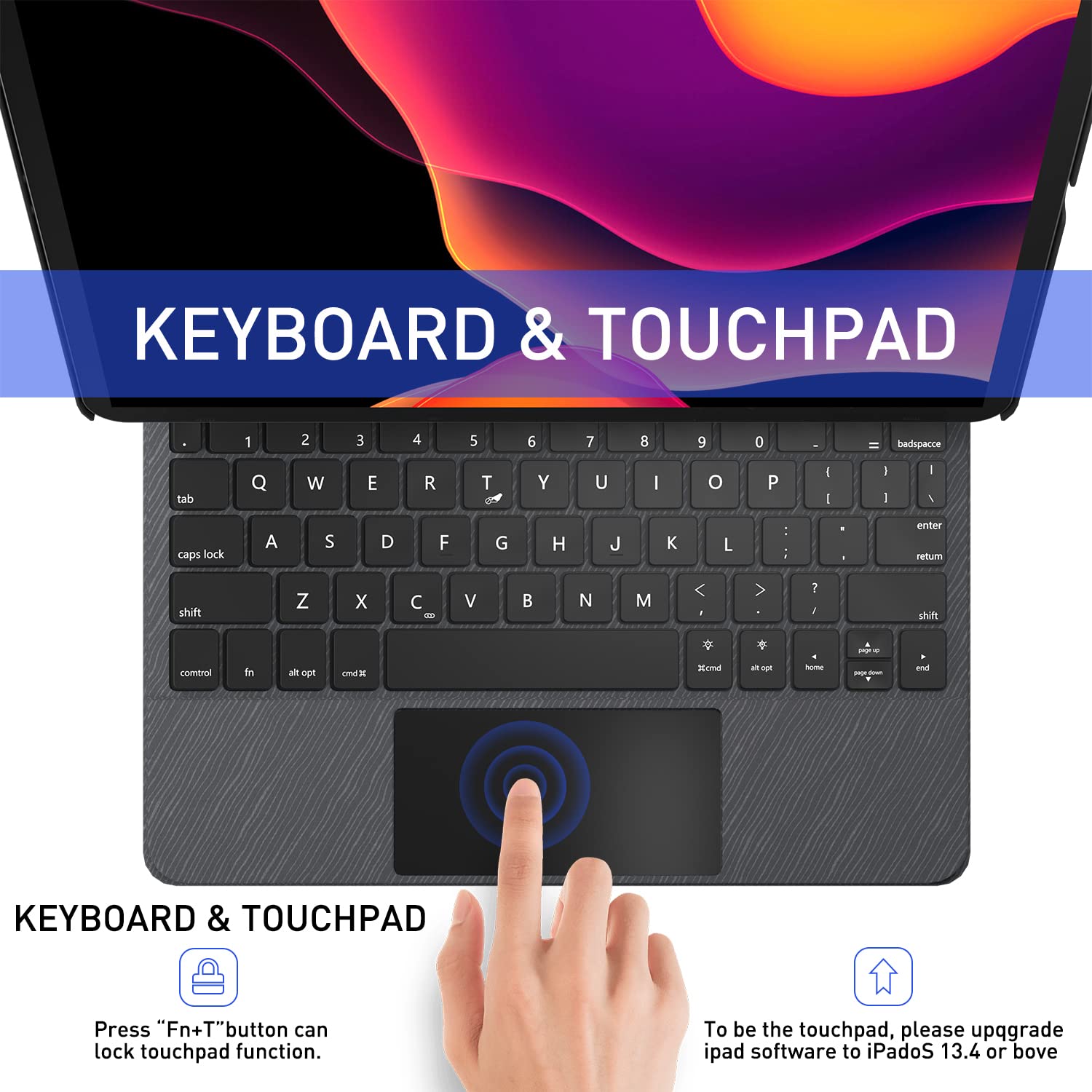 Amazon.co.jp: doqo 磁気キーボードケース iPad Air 第5世代(2022