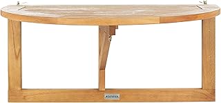 Safavieh PAT7045A Outdoor Collection Owens Natural teak wood Balcony Han...