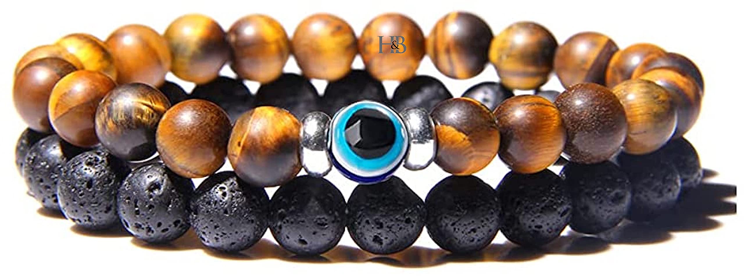 See full amazon price history chart for Hot And Bold Evil Eye/Nazar-iya Natural Tigers Eye & Lava Rock Triple Protection Gemstones Crystal Beads Combo Bracelets. Hot And Bold Evil Eye/Nazar-iya Natural Tigers Eye & Lava Rock Triple Protection Gemstones Crystal Beads Combo Bracelets. (B08CSV83F9) Amazon Price History, Amazon Price Tracker