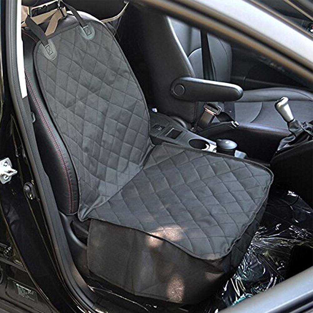 Sale! Limited Time! - Pet Front Bucket Seat Cover. Upgraded Model with Side Flaps, Waterproof, Quilted Design,Non Slip Backing, Universal Size, Fits Cars,Trucks & SUV’s