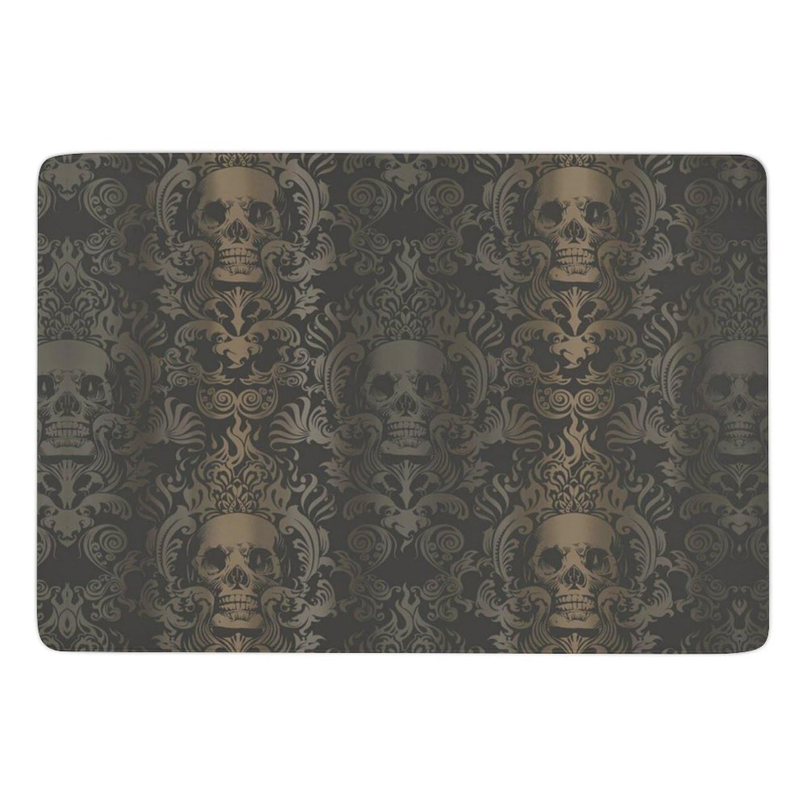 Tapis de sol gothique 150x100 cm doux et absorbant pour chambre
