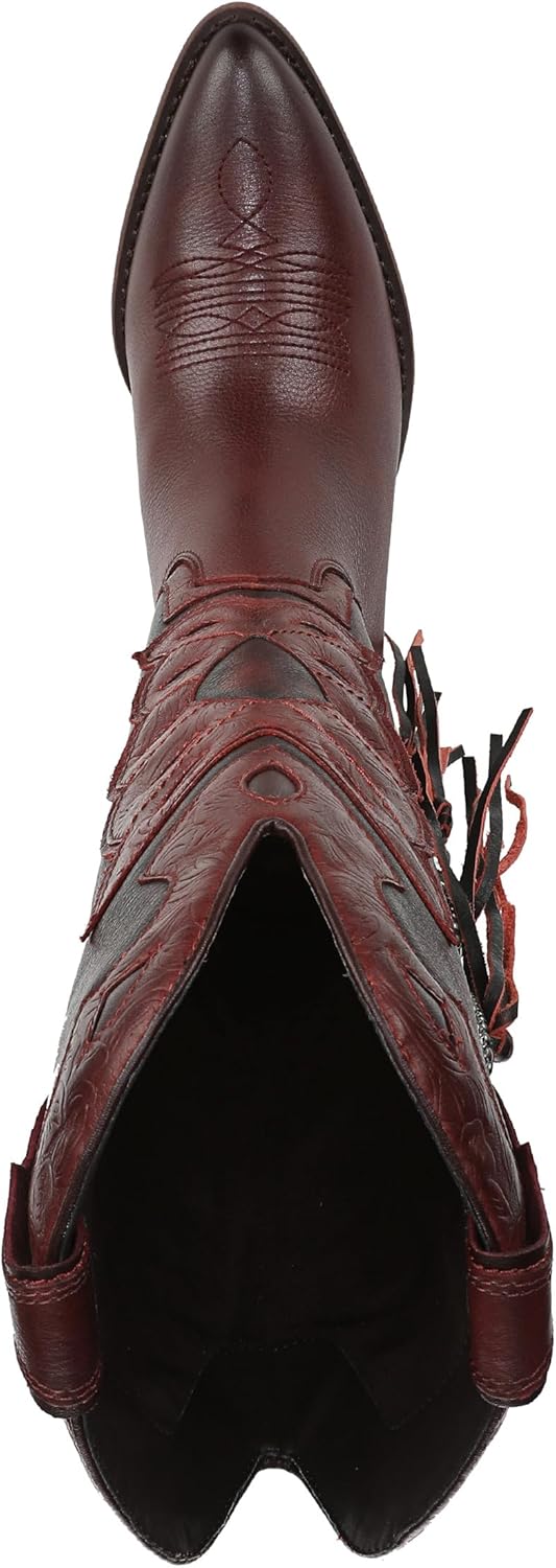 Sam Edelman Women's Rhett Western Fringe Boots