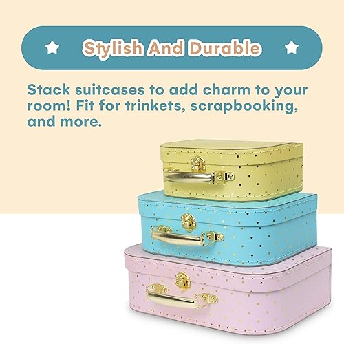 Miniatura 3 de Jewelkeeper - Maletas de cartón (3 unidades)