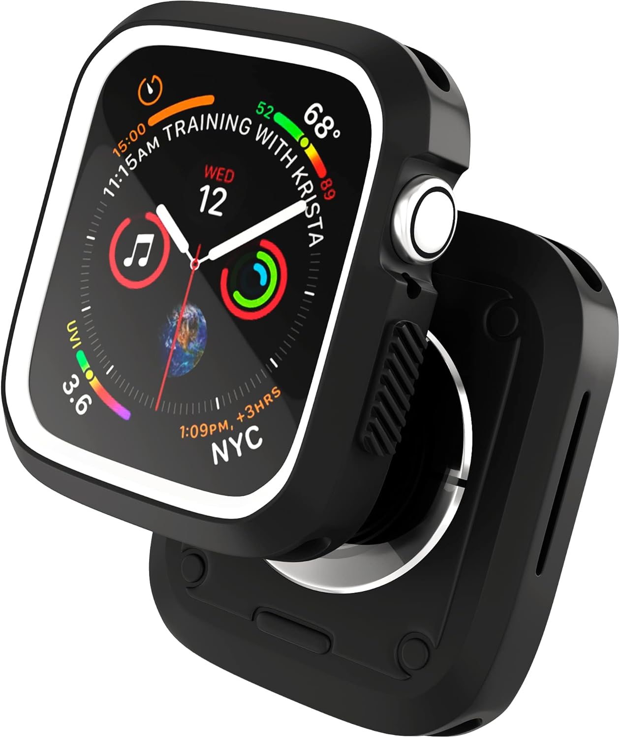 sleek apple watch case