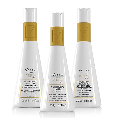 Renew Oil Home Care Kit  Anti-edad  Potente antioxidante  Alta potencia emoliente  Lucha contra los radicales libres  Champú nutritivo 84 y