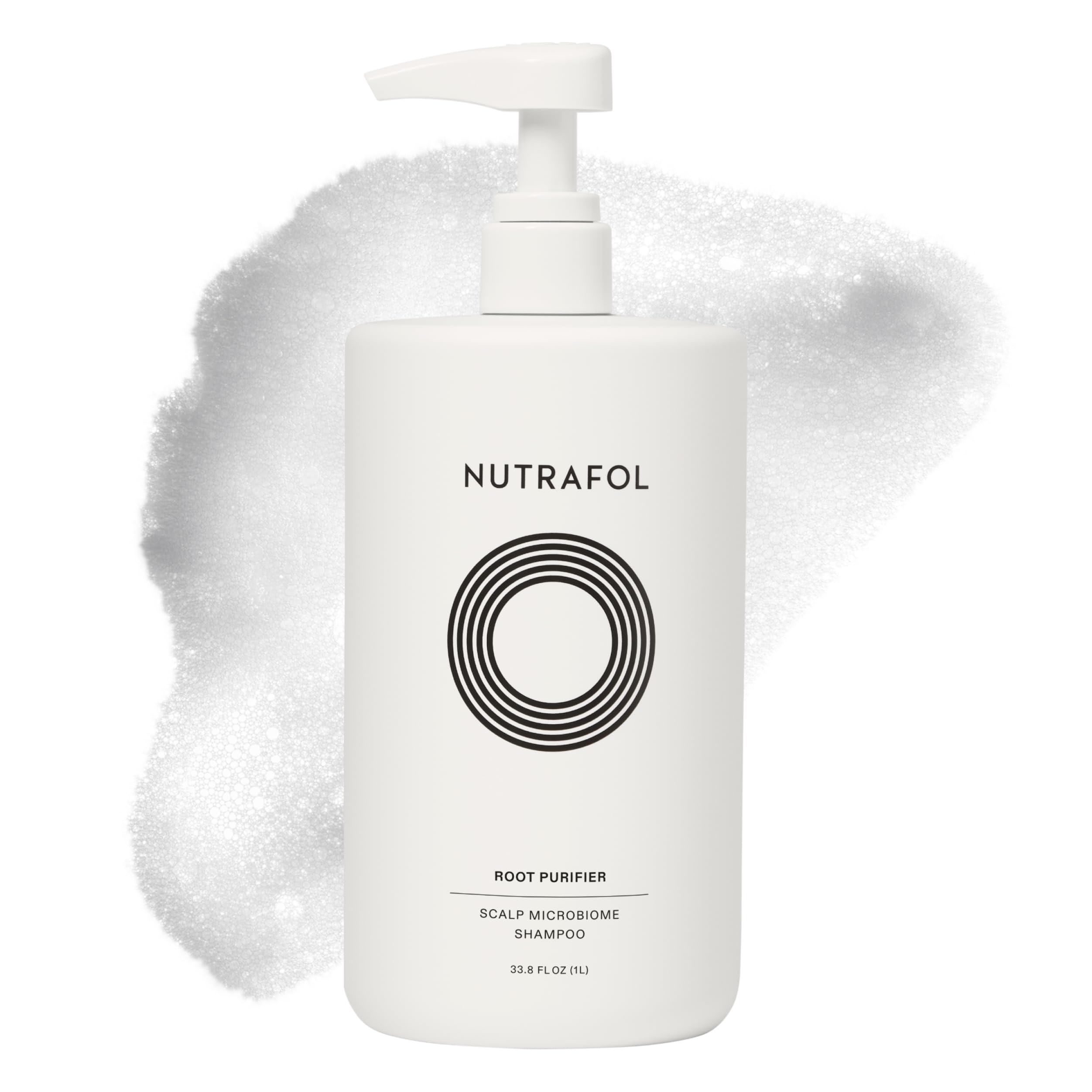 NutrafolShampoo, Cleanse and Hydrate Hair and Scalp, Improves Hair Volume, Strength and Texture, Physician-formulated for thinning hair. Color Safe, Sultate Free - 1 Liter Bottle