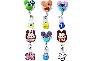 Adorable Disney-Themed Badge Holders for a Touch of Magic