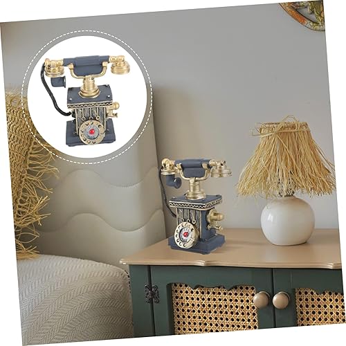 Miniatura 9 de Ciieeo Modelo de teléfono en miniatura resina decoración para el hogar Mini adorno de teléfono para casas en miniatura de bricolaje