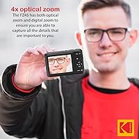 Vista 6 de Kodak PIXPRO FZ45 Digital Camera + 32GB Memory Card + Point and Shoot Camera Case + Extendable Monopod + Lens Cleaning Pen + LCD Screen Protectors +