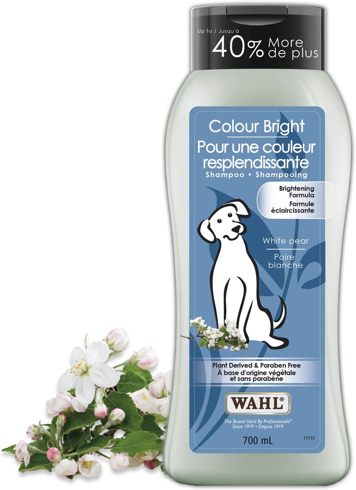 Wahl Canada Dog Puppy Colour Bright Shampoo, Plant Derived Shampoo in