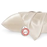 Bedsure Satin Pillowcases,...