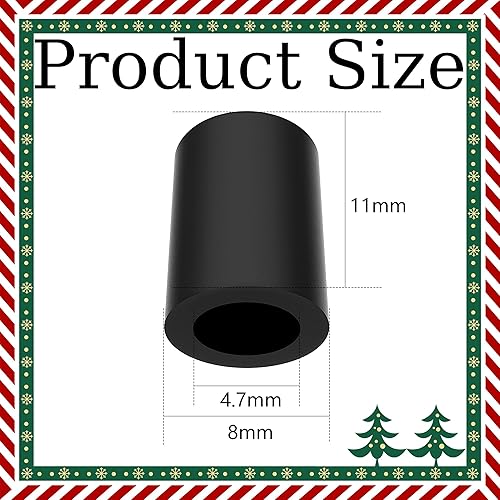 Miniatura 9 de Codree 150 tapas sin brillo para luces de cadena  Ocultar luces adicionales  Cubiertas negras opacas de Navidad para cadena de luces LED de vidrio