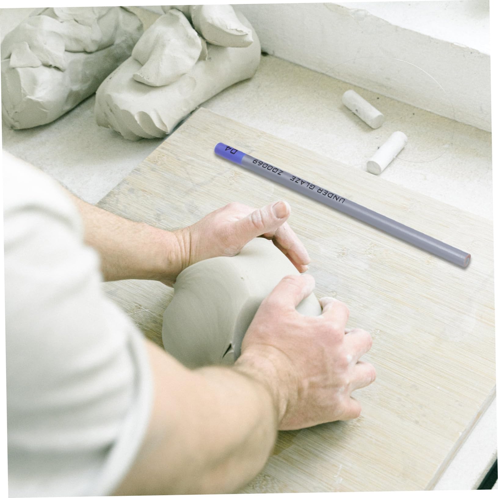 OSALADI Kolorowanie Szkliwa Ceramicznego Narzędzia Do Rysowania Ceramiki Kredki Do Malowania Podszkliwnego Narzędzia Malowania Ręcznego Ceramiki Szkliwa Ceramicznego
