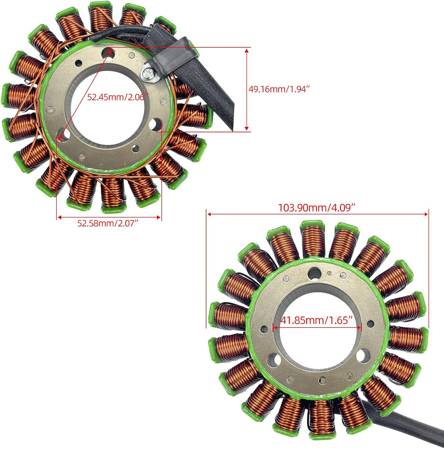 18 Coil 3 Wire Magneto Stator for STELS ATV 650 800 850 Guepard ODES 800