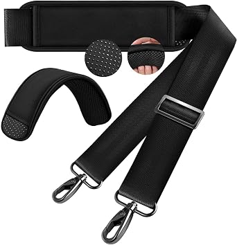 Hseok 60" Bag Shoulder Strap, Ultra-Thick Removable Padded