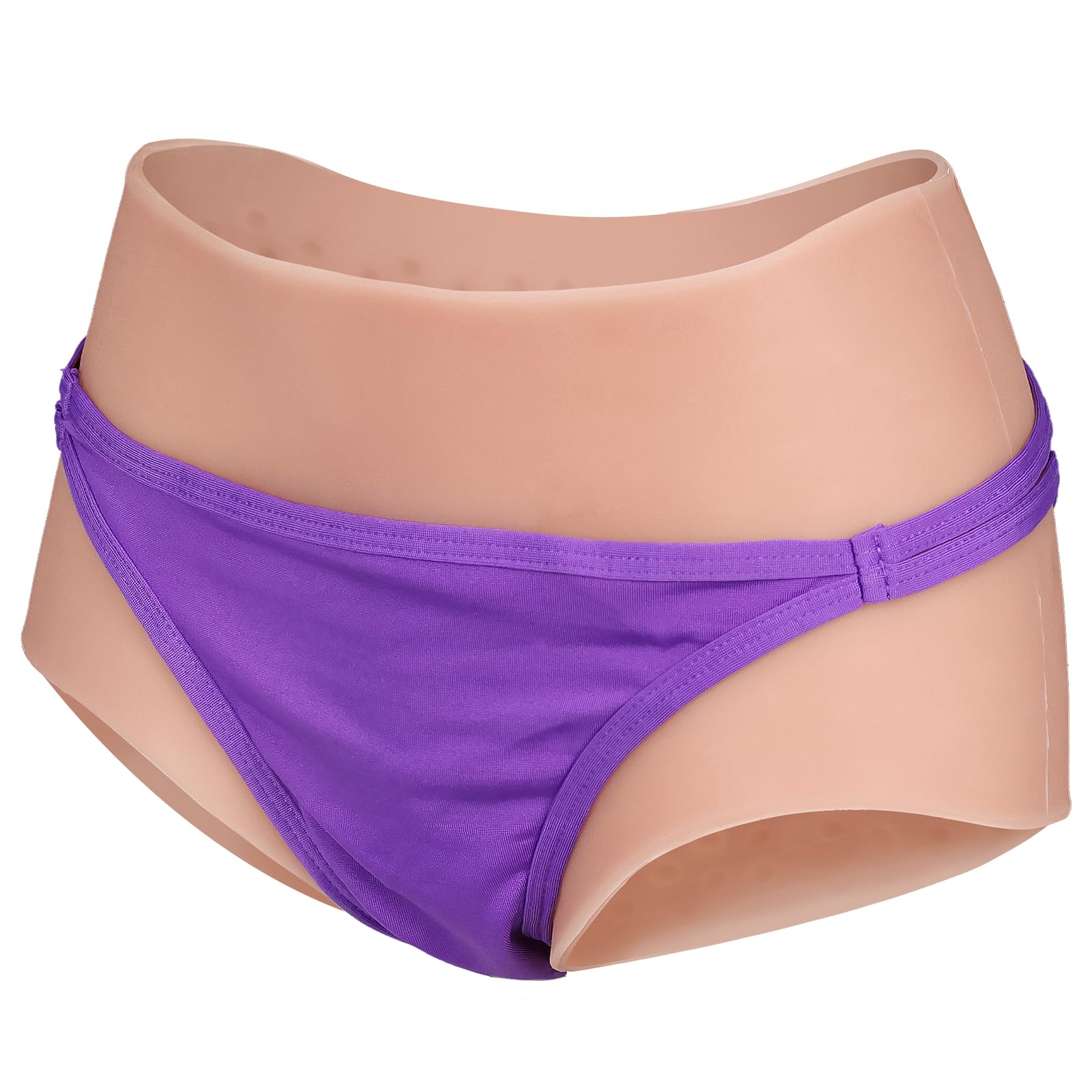 2.0 Pro Silikon Briefs Weibliches Aussehen Gefälschte Vagina mit Katheter Erotische Slips Versteckende Gaff für Herren Transgender Crossdresser