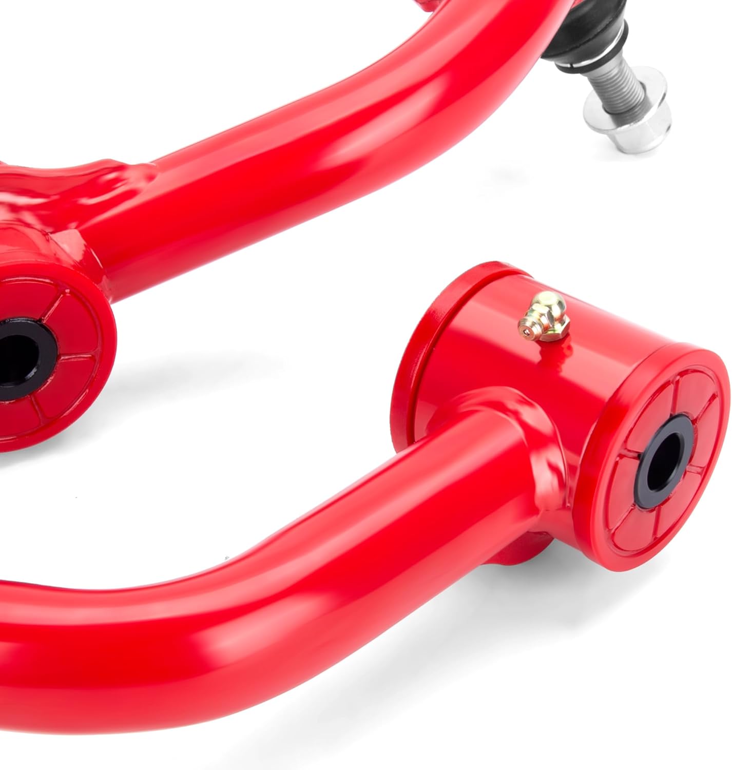 KSP 2-4" Upper Control Arm for F150 2004-2020, Aftermarket Control Arm Replacement Factory/Stock Arm, Iron Steel Welding Swing Control Arms With Adjustable Ball Joint for 2-4inch Front Lift Kits (Red)