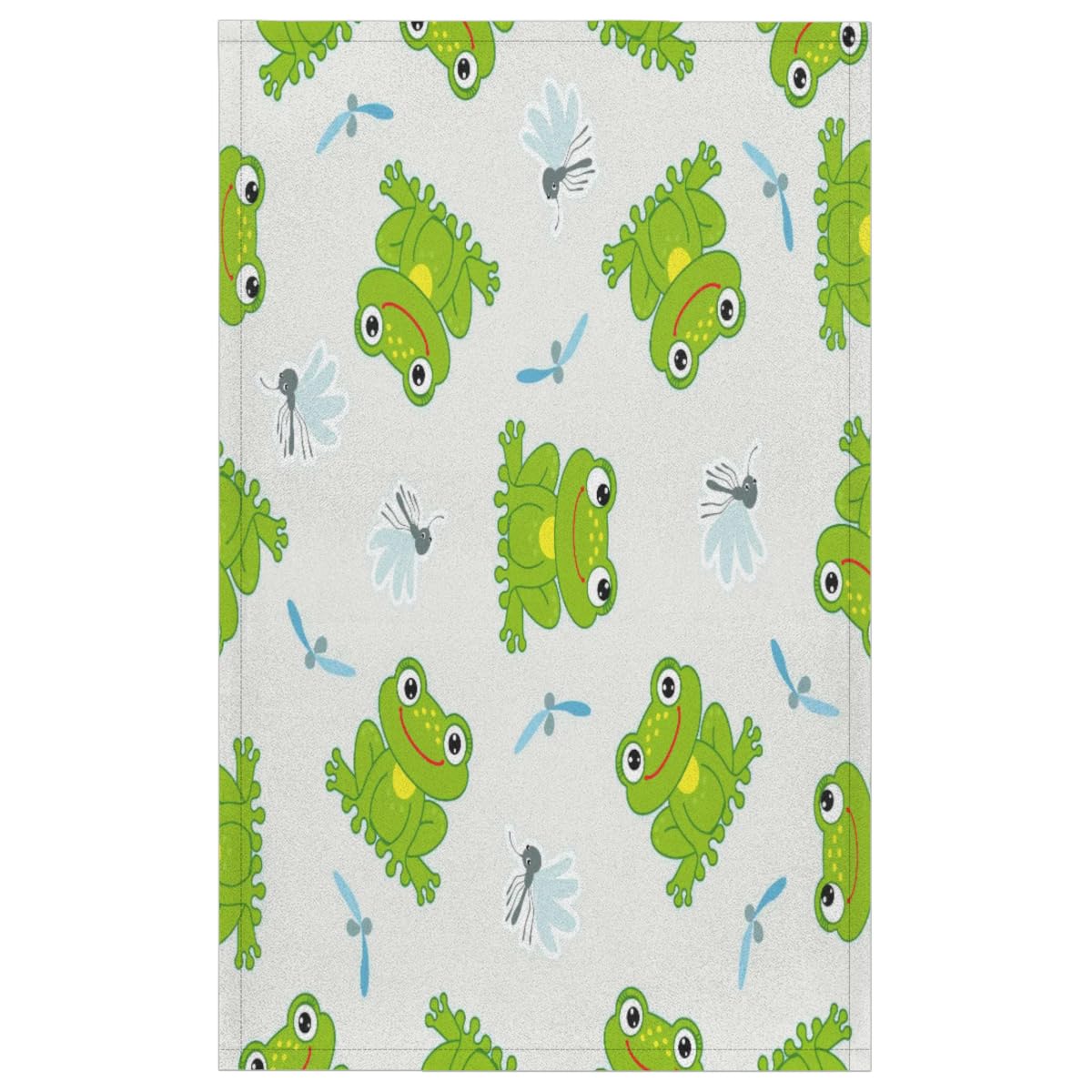Susiyo Lustige Frösche Geschirrtuch-Set – 4 Stück, 71,1 X 45,7 Cm, Aus Weichem Polyester, Maschinenwaschbar