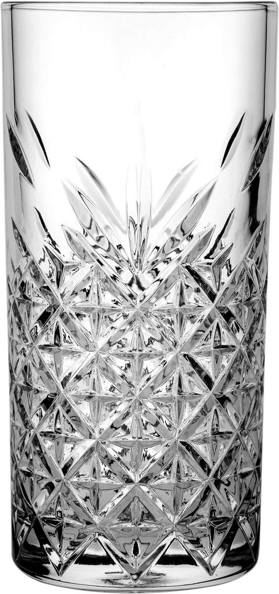 Utopia Timeless Vintage P52820 Boîte de 12 boissons longues 30 cl Transparent