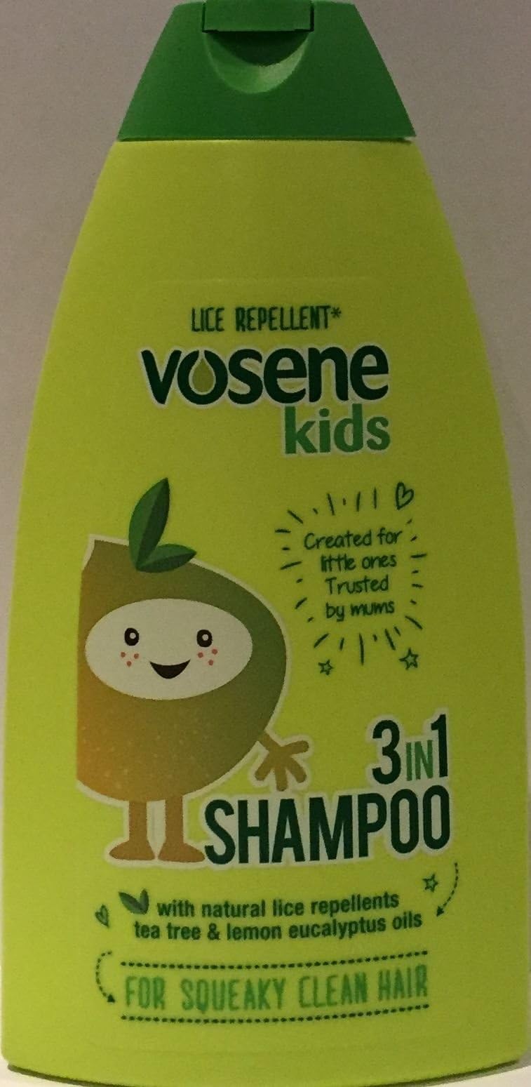 SIX PACKS of Vosene Kids 3in1 Conditioning Shampoo 250ml