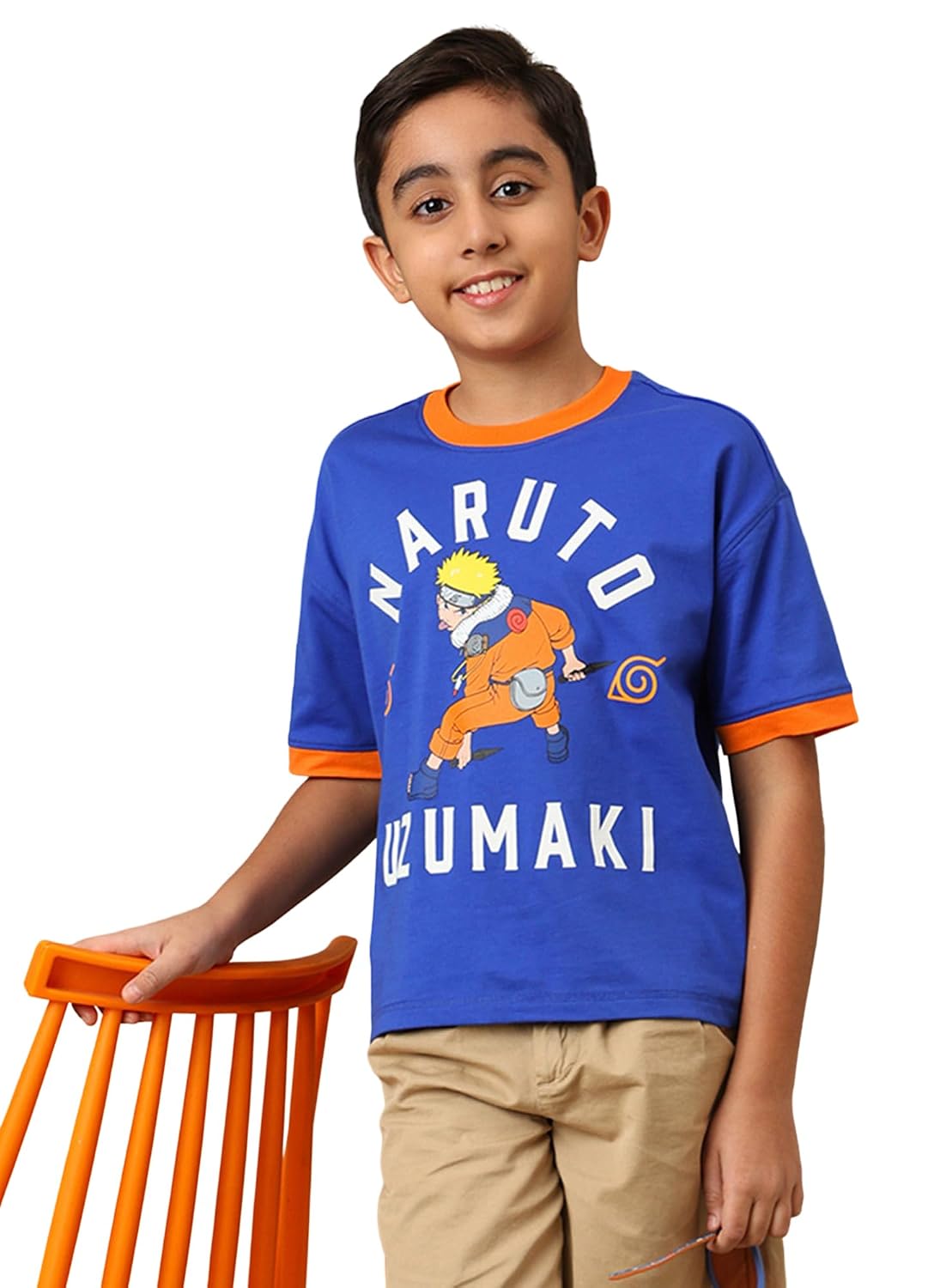 Kidsville Official Naruto Uzumaki Boys Half Sleeves Round Neck Graphic Printed Oversized Fit Pure Cotton Tshirt - Review, Price and Buying Guide
