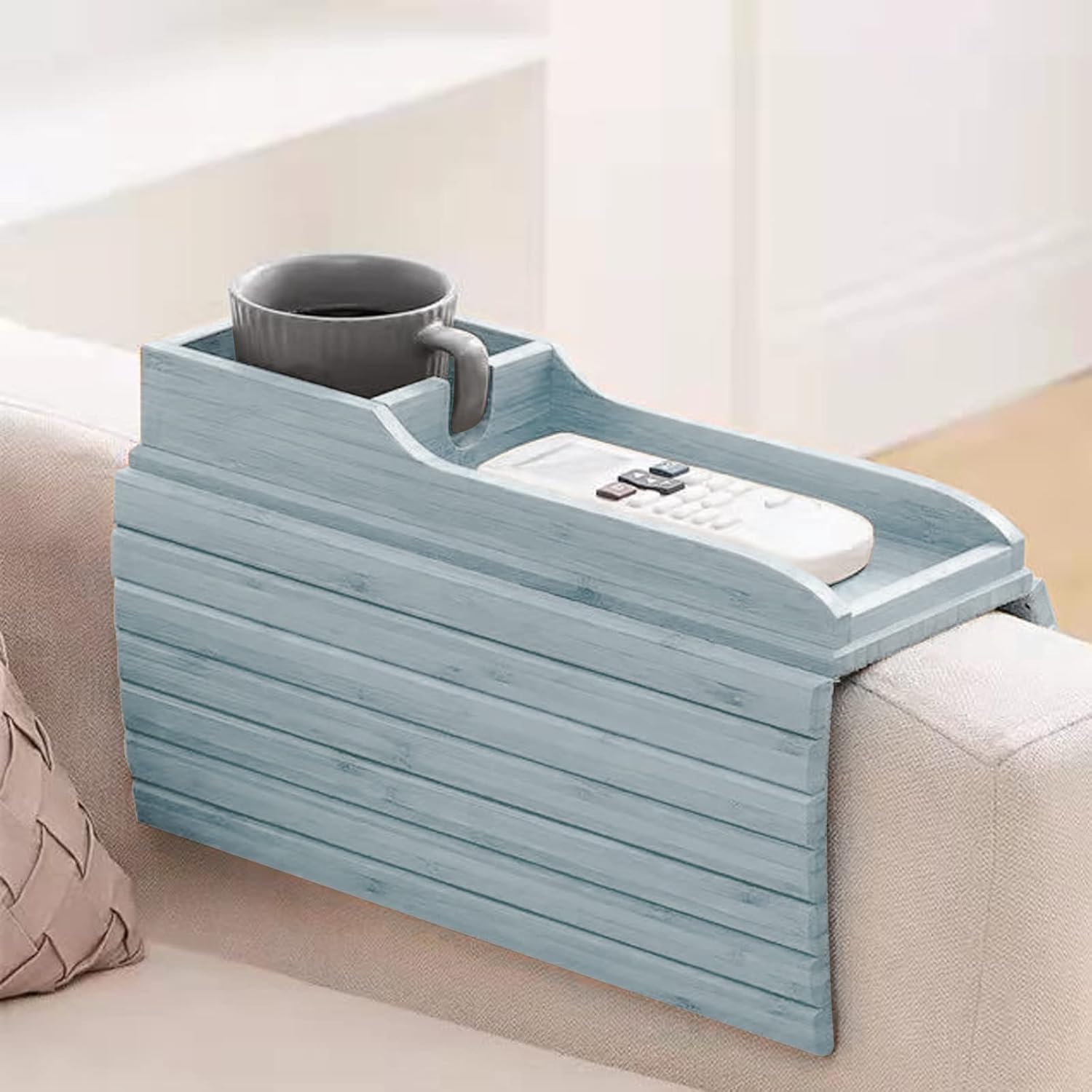 maxant Sofa Arm Tray Table, Couch Arm Table, Flexible Couch Armrest