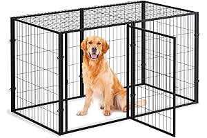 55" L x 31.5" H Extra Large Dog Cage for Dogs