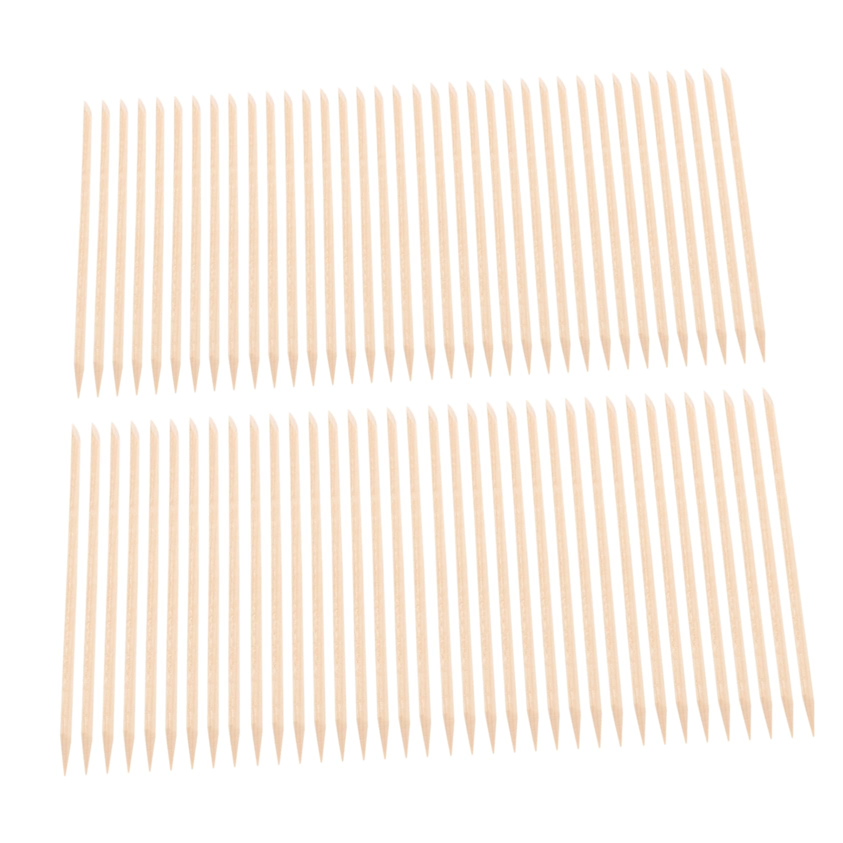 SOESFOUFU Wooden Cuticle Pusher Sticks 100pcs Manicure Tools for Nail Pusher Cleaner